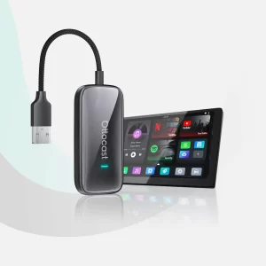 Ottocast Play2Video Ultra — Wireless CarPlay & Android Auto All-in-One Adapter
